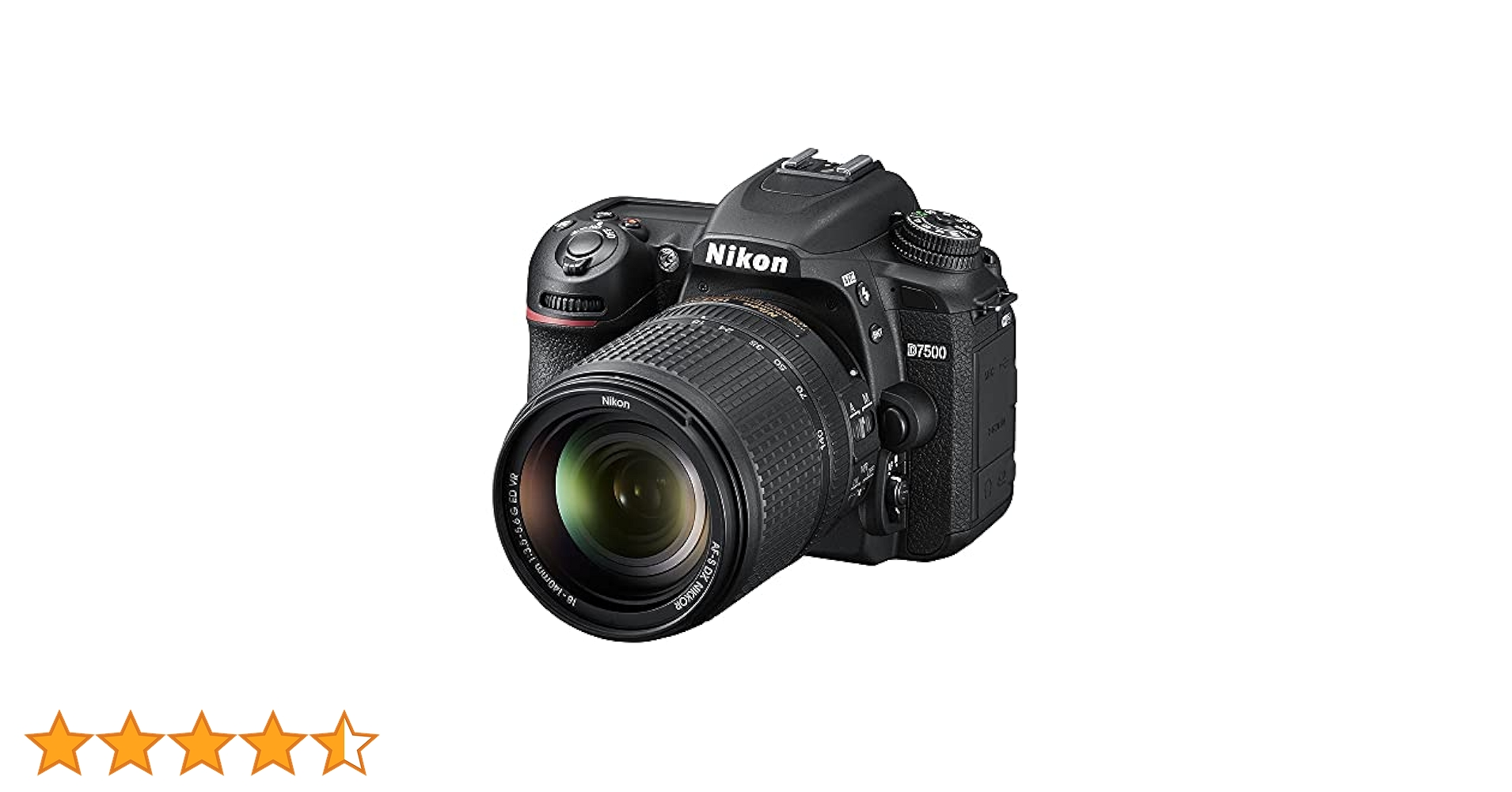 Amazon | Nikon D7500 Camera Body with 18-140 mm VR Digital